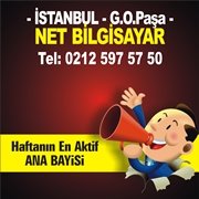 Haftanın En Aktif Bitmeyen Kartuş Ana Bayisi; "NET BİLGİSAYAR-Gaziosmanpaşa",Başarılarının devamını diliyoruz...