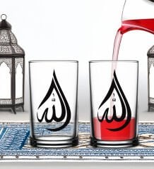 BK Gift Ramazan 2'li Şerbet Bardağı -10, Arkadaşa Hediye, Sevgiliye Hediye, Eşe Hediye