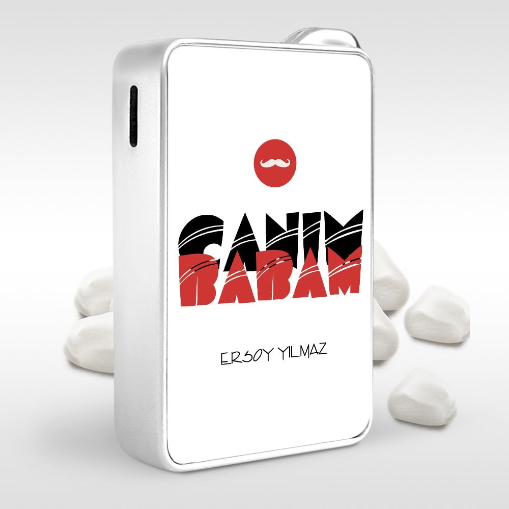 Kişiye Özel Canım Babam Tasarımlı Metal Çakmak - 4