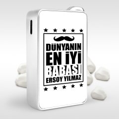 Kişiye Özel Dünyanın En İyi Babası Tasarımlı Metal Çakmak - 2