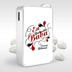Kişiye Özel En Yakışıklı Baba Tasarımlı Metal Çakmak - 1