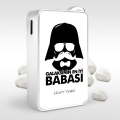 Kişiye Özel Galaksinin En İyi Babası Tasarımlı Metal Çakmak - 1