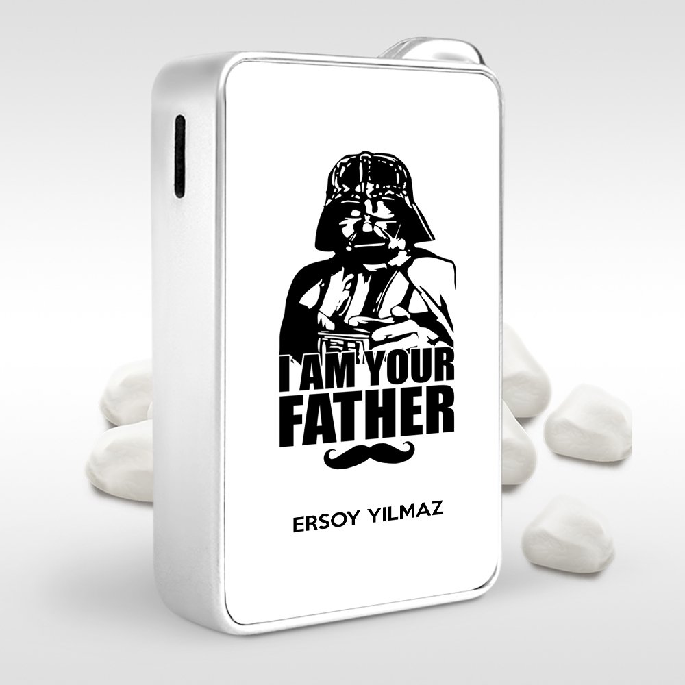 Kişiye Özel I Am Your Father Tasarımlı Metal Çakmak - 1
