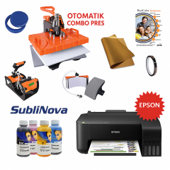 Süblimasyon Combo Transfer Baskı Seti