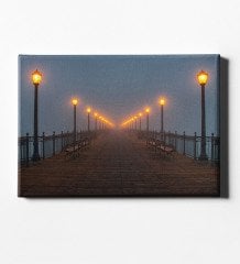 Kişiye Özel Ledli Kanvas Tablo (50 x 70 cm.) Yatay