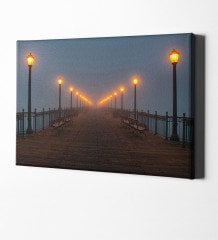 Kişiye Özel Ledli Kanvas Tablo (50 x 70 cm.) Yatay