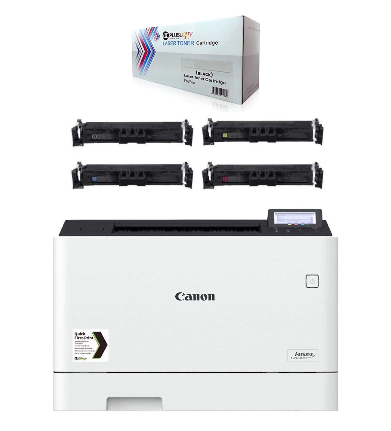 Canon i-SENSYS LBP673Cdw -Tam Dolu Muadil Tonerli Renkli Ofis Yazıcıları