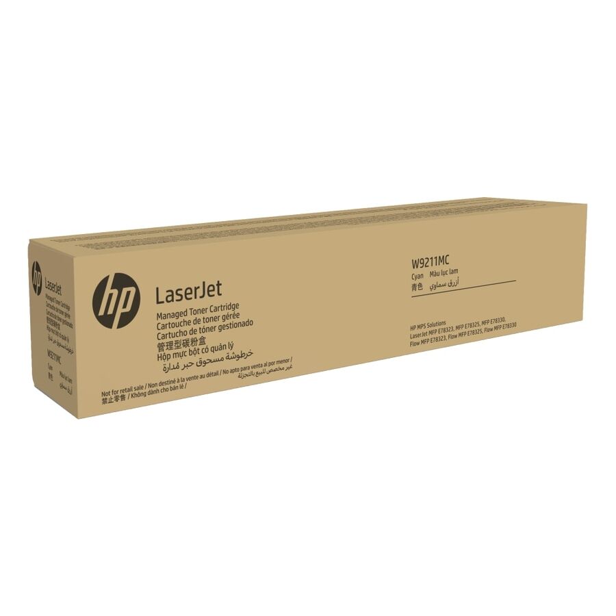 HP W9211MC Mavi Orjinal Toner - E78323 / E78330 (T17786)
