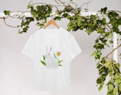 BK Gift Paskalya Tasarımlı Erkek Çocuk Beyaz T-shirt, Arkadaşa Hediye, Doğum Günü Hediyesi, Trend Tişört, Paskalya Bayramı-3