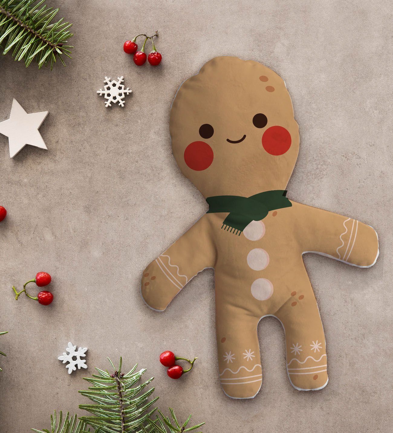 BK Gift Kurabiye Adam Bebek Yastık-3