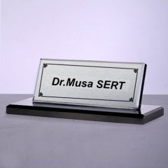 Sublimasyon Kristal Masa İsimliği
