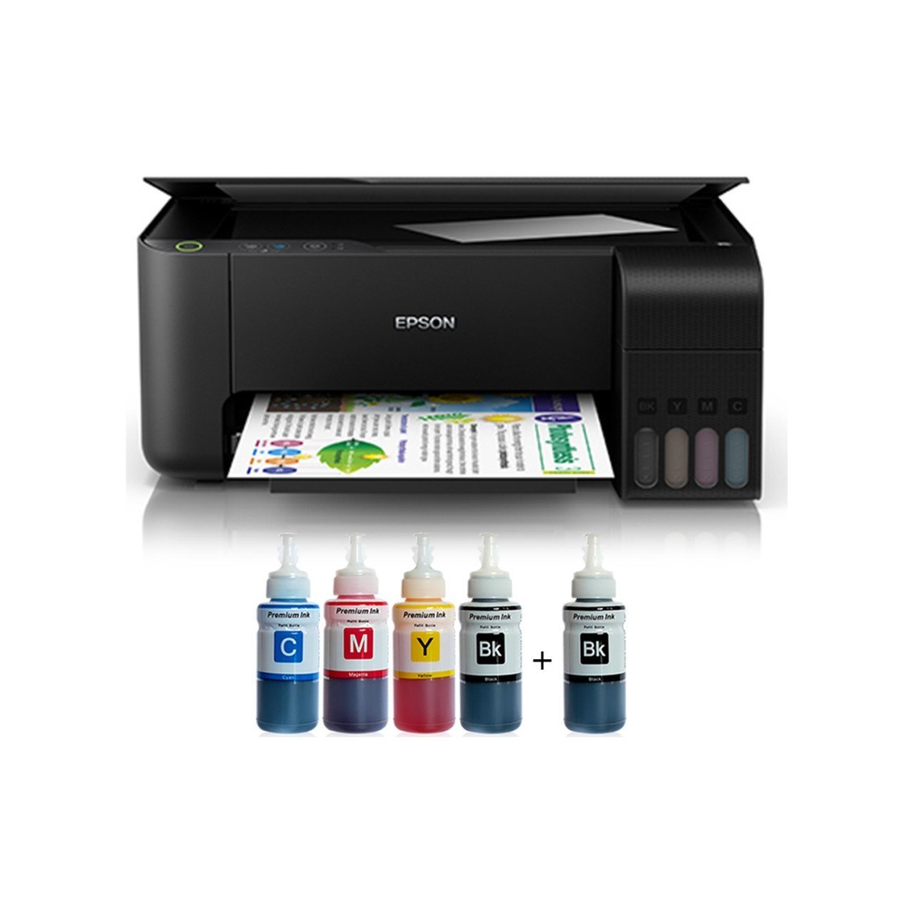 Epson Tanklı L3150 Photoink Mürekkepli Tanklı Yazıcı (1 Siyah Mürekkep Hediyeli)