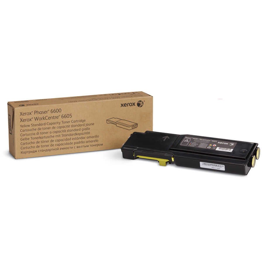 Xerox 106R02251 Sarı Orijinal Toner Kartuşu 2000 Sayfa,Phaser 6600,WorkCentre 6605