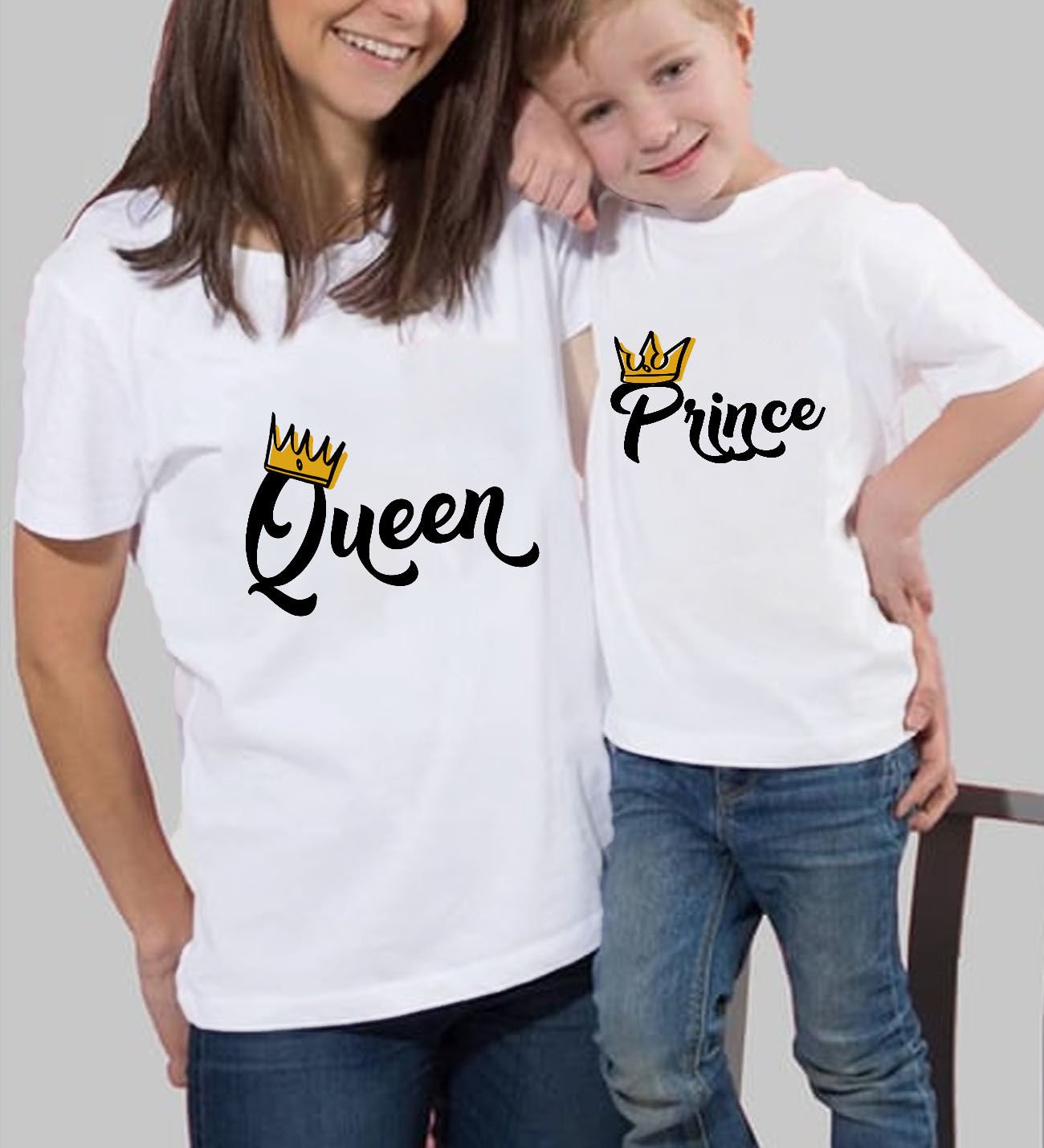 BK Gift 2’li Anne-Oğul Kombin Tişört Seti-1, Anneye Hediye, Anneler Günü Hediyeleri