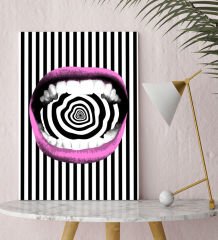 Bk Gift Fantastic Tasarımlı Kanvas Tablo-30 30X50CM Ev Dekorasyonu, Ev Hediyesi
