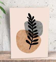 BK Gift Minimalist Style Tasarımlı Dekoratif Mini Kanvas Tablo 15x20cm-3