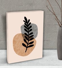 BK Gift Minimalist Style Tasarımlı Dekoratif Mini Kanvas Tablo 15x20cm-3