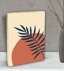 BK Gift Modern Art Tasarımlı Dekoratif Mini Kanvas Tablo 15x20cm-1