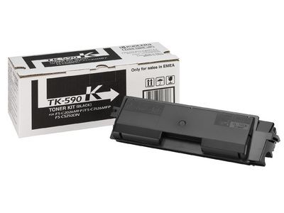 Kyocera TK-590K Siyah Orjinal Toner - FS-C2026 / C2126  (T5603)