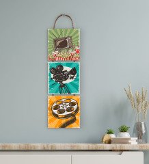 BK Gift 3 Parça İpli Ahşap Tablo Seti-71