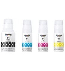 Canon GI-41 G1420 G2420 G2460 G3420 G3460 Uyumlu Photoink 1 SET 4 RENK Mürekkep