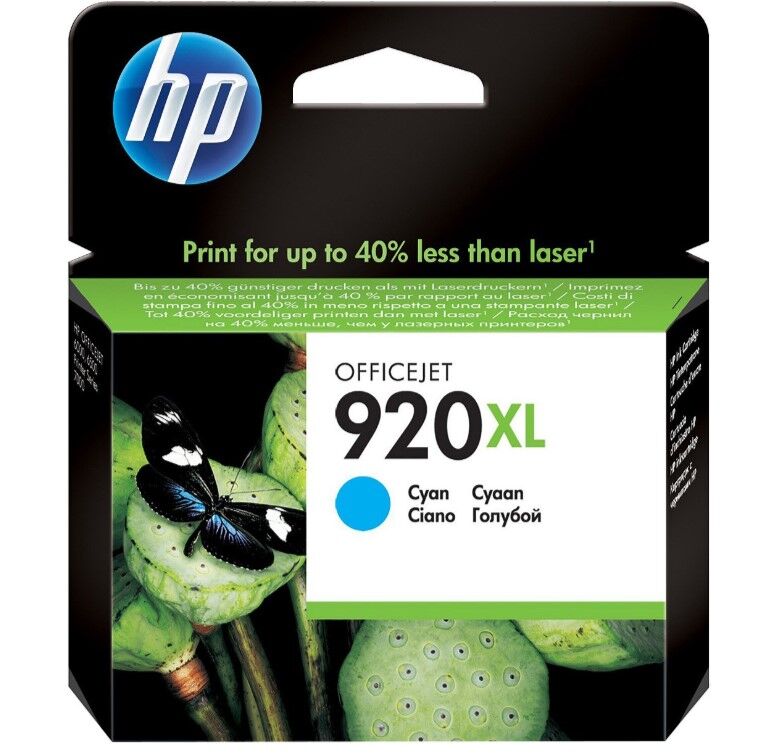 HP 920XL CD972AE Mavi Kartuş