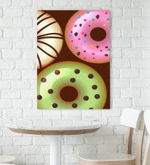 BK Gift Cafe & Bar & Restaurant Konseptli Kanvas Tablo 70x100cm-25