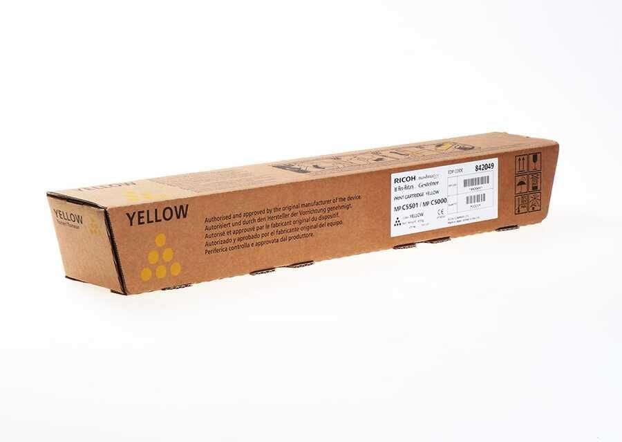 Ricoh 842049 Sarı Orjinal Toner - MP-C4000 / MP-C5000 (T14902)