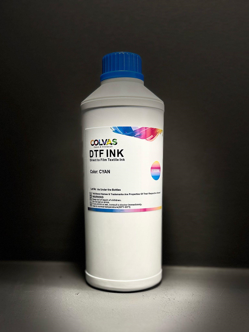 DTF PIGMENT **For Epson Print Head i3200/i1600/XP600** MAVİ 1000 ML