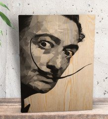 BK Gift Salvador Dali Tasarımlı Dekoratif Mini Kanvas Tablo 15x20cm-2