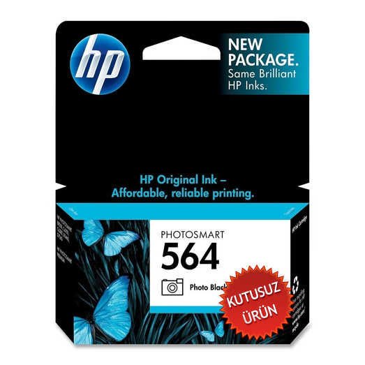 HP CB317W (564) Foto Siyah Orjinal Kartuş - Deskjet 3070A (U) (T1662)