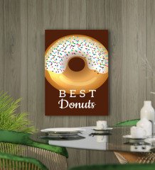 BK Gift Cafe & Bar & Restaurant Konseptli Kanvas Tablo 50x70cm-27