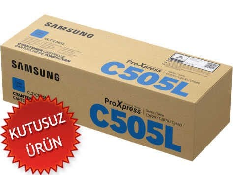 Samsung CLT-C505L/XAA Mavi Orjinal Toner (SU037A) ProXpress SL-C2620DW (U) (T11058)