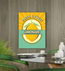 BK Gift Cafe & Bar & Restaurant Konseptli Kanvas Tablo 50x70cm-28