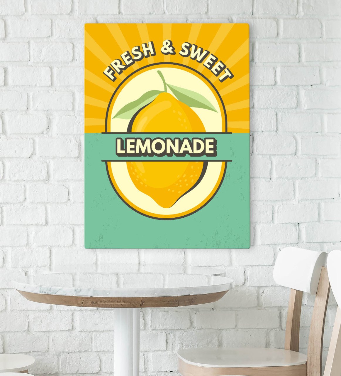 BK Gift Cafe & Bar & Restaurant Konseptli Kanvas Tablo 70x100cm-28