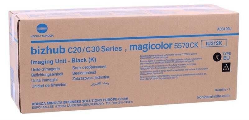 Konica Minolta IU-312BK Siyah Drum Ünitesi - Bizhub C20 / C30 / C31P (T16089)
