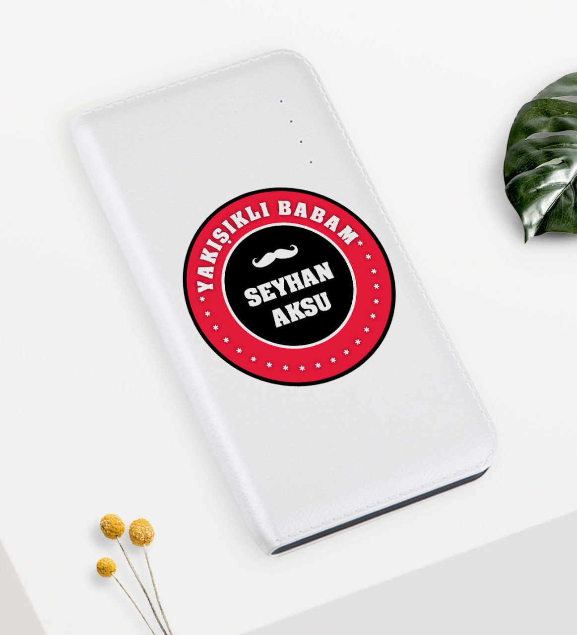 Kişiye Özel Yakışıklı Babam Pb-159 7000 mAh Powerbank-1