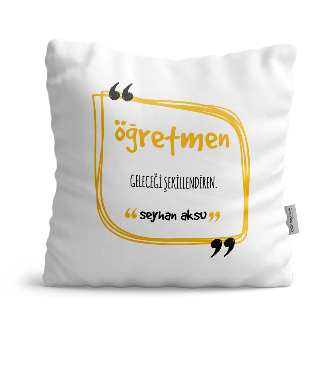 Kişiye Özel Öğretmen Anlamı Dekoratif Yastık - 5