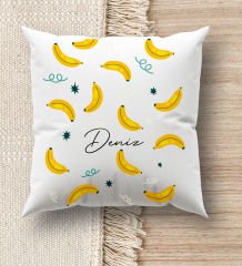 BK Gift Kişiye Özel İsimli Beyaz Kırlent Yastık, Ev Hediyesi, Ev Dekorasyonu, Dekoratif Hediye-15