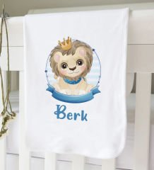 BK Kids Kişiye Özel 11 Parça Beyaz Hastane Çıkışı Body Zıbın Battaniye ve Yastık Hediye Seti-5