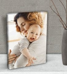 Kişiye Özel Fotoğraflı Dekoratif Mini Kanvas Tablo 15x20cm-1