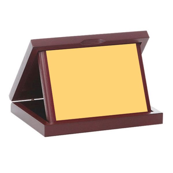 Sublimasyon Ahşap Kutulu Plaket 18x24 cm - Yatay