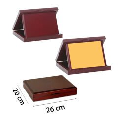 Sublimasyon Ahşap Kutulu Plaket 18x24 cm - Yatay