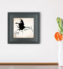 BK Gift Atatürk Temalı Ahşap Çerçeveli Taş Duvar Dekoru-27