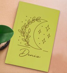 BK Gift Kişiye Özel İsimli Sert Kapaklı Sarı Lastikli Defter , Arkadaşa Hediye, Yeni İş Hediyesi, Doğum Günü Hediyesi-8