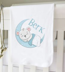 BK Kids Kişiye Özel 11 Parça Kırmızı Hastane Çıkışı Body Zıbın Battaniye ve Yastık Hediye Seti-6