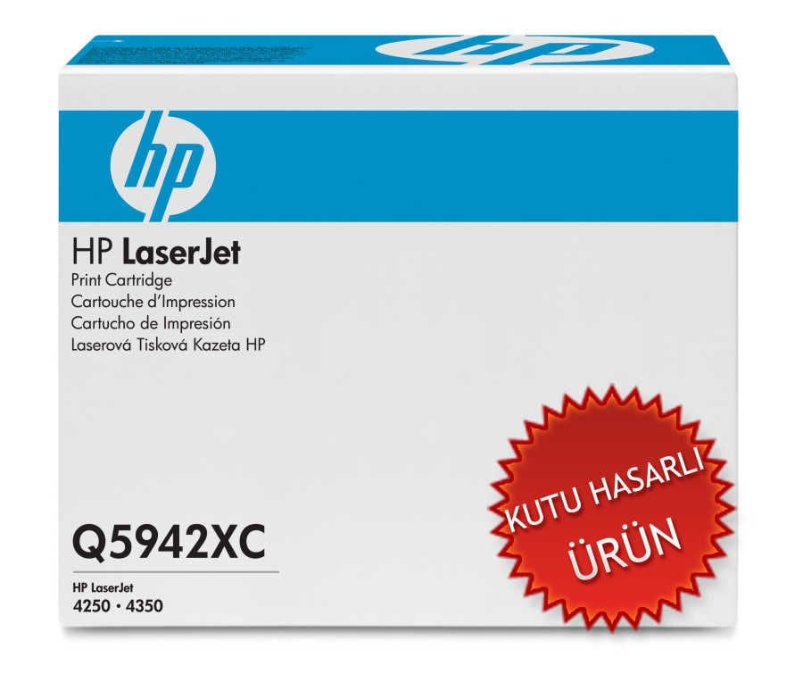 HP Q5942XC (42X) Siyah Orjinal Toner - Laserjet 4250 (C) (T4662)