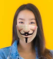 Salvador Dali Tasarımlı Yıkanabilir Maske