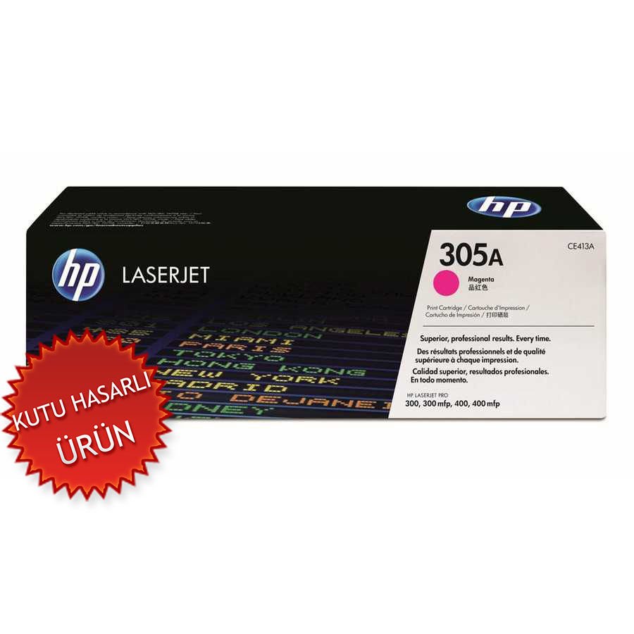 HP CE413A (305A) Kırmızı Orjinal Toner - Laserjet M351a / M451dn (CF370AM'den Ayrılma) (T4081)