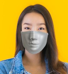 Mask Tasarımlı Yıkanabilir Maske